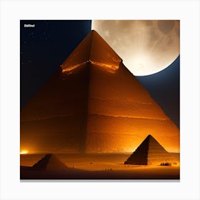 A monument to the sky Canvas Print