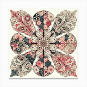 Floral patterns Canvas Print