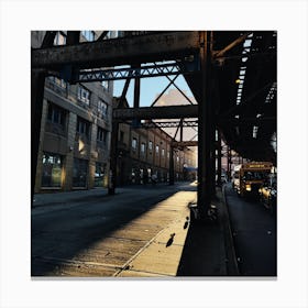 Golden Hour Bronx Canvas Print