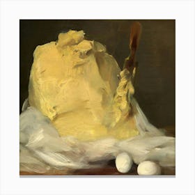 Butter And Eggs Canvas Print