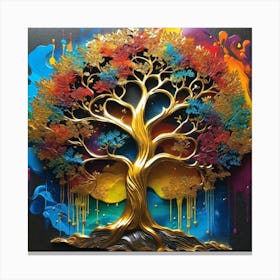 Tree Of Life 340 Canvas Print