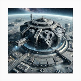 Graviton Annihilator Asteroid Base Position Canvas Print