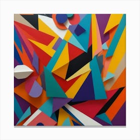 Abstract Painting Canvas Print