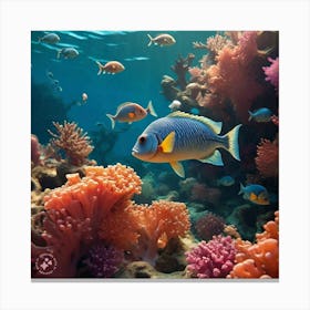 Coral Reef Canvas Print