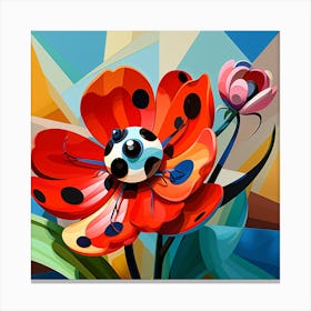 Flowers abstarct Canvas Print