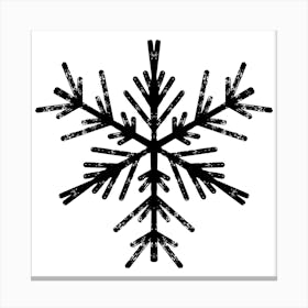 Snowflake 53 Canvas Print