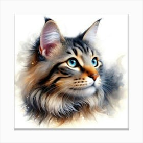 Coon Cat Canvas Print