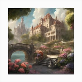 Fairytale Castle 20 Canvas Print