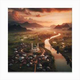 Mosque 1 Canvas Print