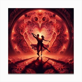 Dancers In The Heart Canvas Print