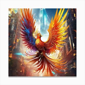 Phoenix 120 Canvas Print