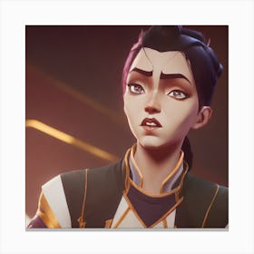 Overwatch Character Canvas Print