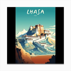 Lhasa Canvas Print