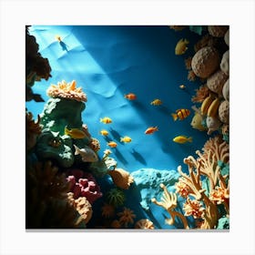 Coral Reef66 Canvas Print