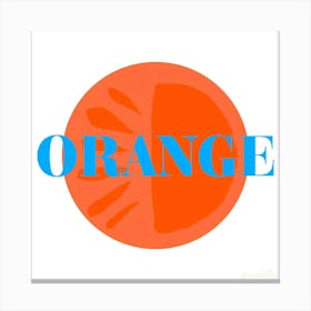 Orange Canvas Print