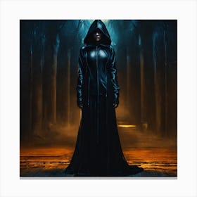 Witch In The Woods Canvas Print