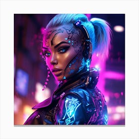 Cyberpunk 6 Canvas Print