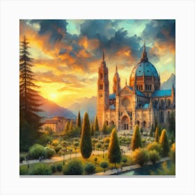 Historic Splendor 8 Canvas Print