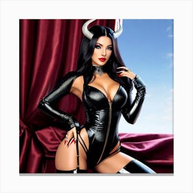 Gorgerous Devilish Canvas Print