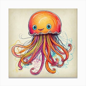 Jellyfish 42 Canvas Print