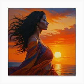 Sunset 1 Canvas Print