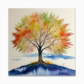 Autumn Tree 3 Canvas Print