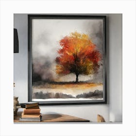 BB Borsa Wall Autumn Tree Canvas Print