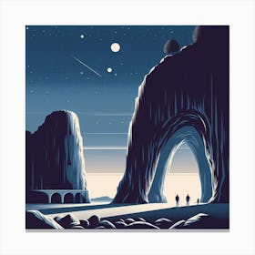 Night Wanderers Canvas Print