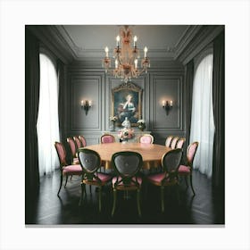 Dining Room 2 Canvas Print