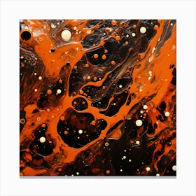 Abstract Oil Painting 1 Canvas Print