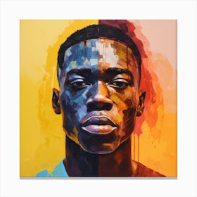 'Man Of Color' Canvas Print