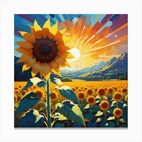 Sunflowers 5 Canvas Print