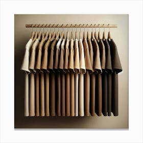 T-Shirt Collection Canvas Print