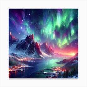 Aurora S Symphony 8 Canvas Print