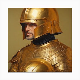 Golden Knight 1 Canvas Print