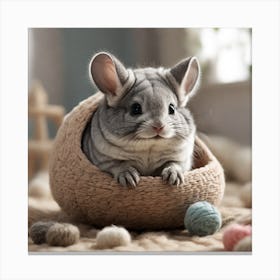 Chinchilla Canvas Print