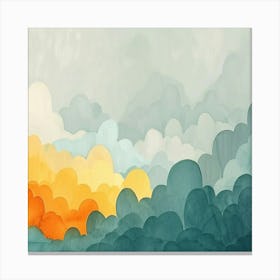 Cloudy Sky 2 Canvas Print