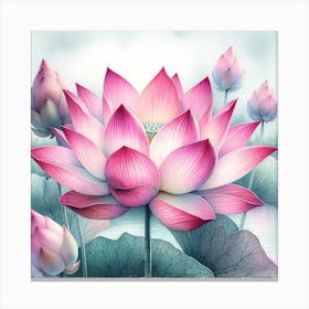 Lotus Flower 6 Canvas Print