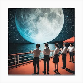 Full Moon 4 Canvas Print