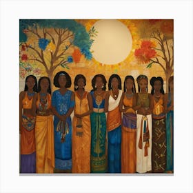 Women Of Africa Canvas Print