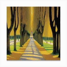 Allee At Schloss Kammer, Gustav Klimt 18 Canvas Print