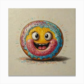 Donut 4 Canvas Print