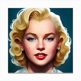 Marilyn Monroe 14 Canvas Print