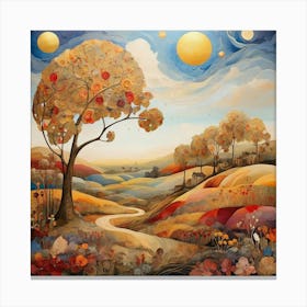 Autumn Landscape 6 Canvas Print