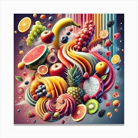 Fruit Fusion Canvas Print