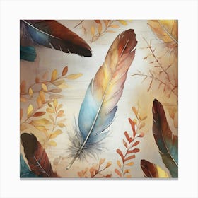 Feathers Canvas Print