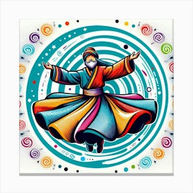 Turkish Dancer Canvas Print