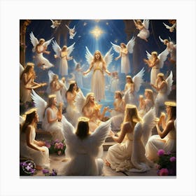 Angels Canvas Print