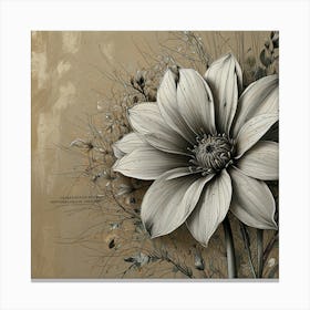 Dahlia 20 Canvas Print