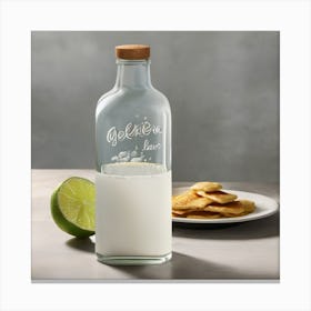 Leche Cuajada Con Limon Lienzo